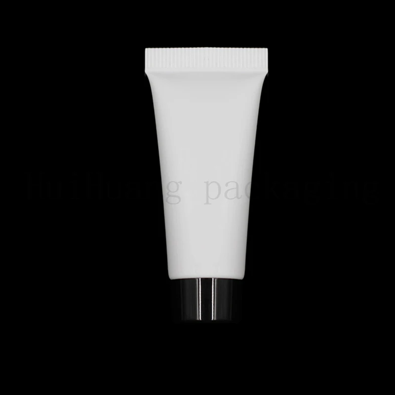 10g 화이트 미니 빈 튜브 병 화장품 소프트 튜브 여행 메이크업 컨테이너 스퀴즈 디스펜스 병, 뷰티 도구, 100 개