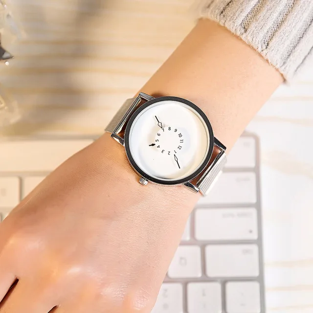 BGG Fashion New Design Watches Men Women Quartz Clock Stainless Steel Mesh Creat BGG Fashion New Design Watches Men Women Quartz Clock Stainless Steel Mesh Creat
