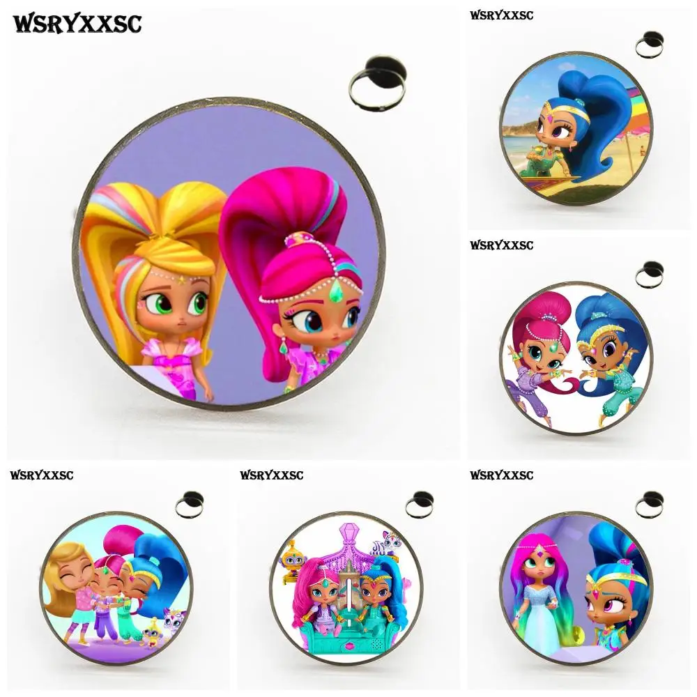 Wsryxxsc Shimmer And Shine Vintage Jewelry Plated Bronze/Silver/Golden