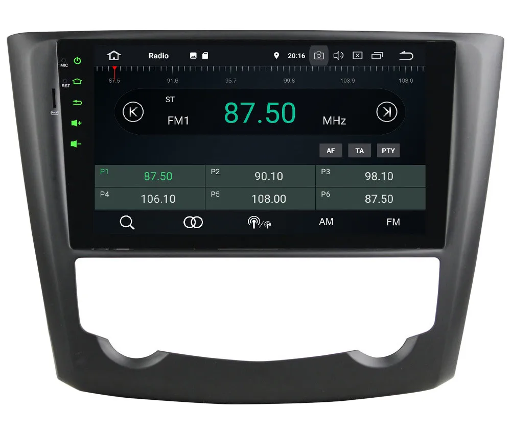 Excellent KLYDE 9" IPS 4G Android 8.0 Octa Core PX5 4GB RAM 32GB ROM Car DVD Multimedia Player Radio GPS For Renault Kadjar 2015 2016 2017 4
