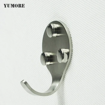 

304 Stainless steel over the door hook door hanger clothes hanging hook bath towel hooks 100pcs/lot