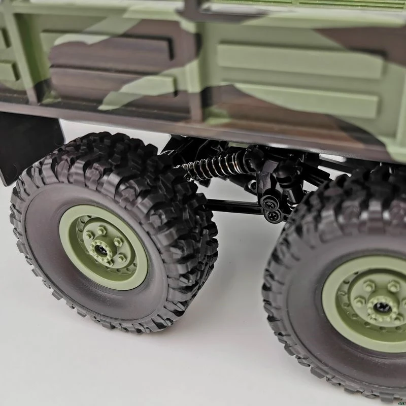 MN-77 2,4G 1:16 4WD внедорожные военные RC светодиодные фонари для грузовика RTR металлические c-образные балки четырехколесный привод