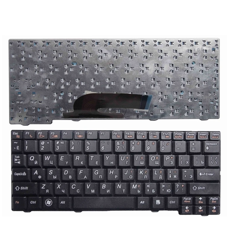  YALUZU new Russian Laptop keyboard For Lenovo S10-2 S11 20027 S10-3C S10-2C S10-3 RU black white