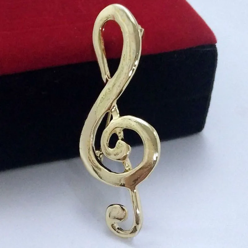 

Metal Brooch Pins Musical Notes Cute Pins Men Women Girl Suit Shirt Dress Music Bage Pines Metalicos Broches Antiguos Brosche