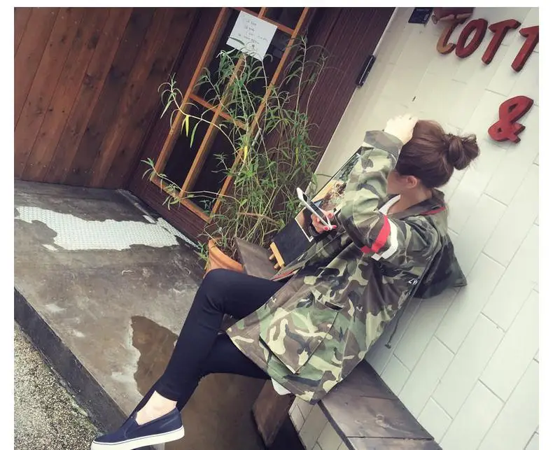 Jacket Women 2017 New Arrival Female Army Green Printed Camouflage Jacket Chaquetas Mujer Fall Jackets For Women Coat W489 Jacket Women 2017 New Arrival Female Army Green Printed Camouflage Jacket Chaquetas Mujer Fall Jackets For Women Coat W489