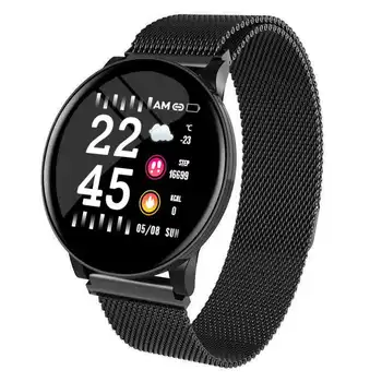 

W8 Smart Watches Waterproof Heart Rate Monitor Blood Pressure Women Men Sports Bluetooth Smartwatch Real Time Weather Update