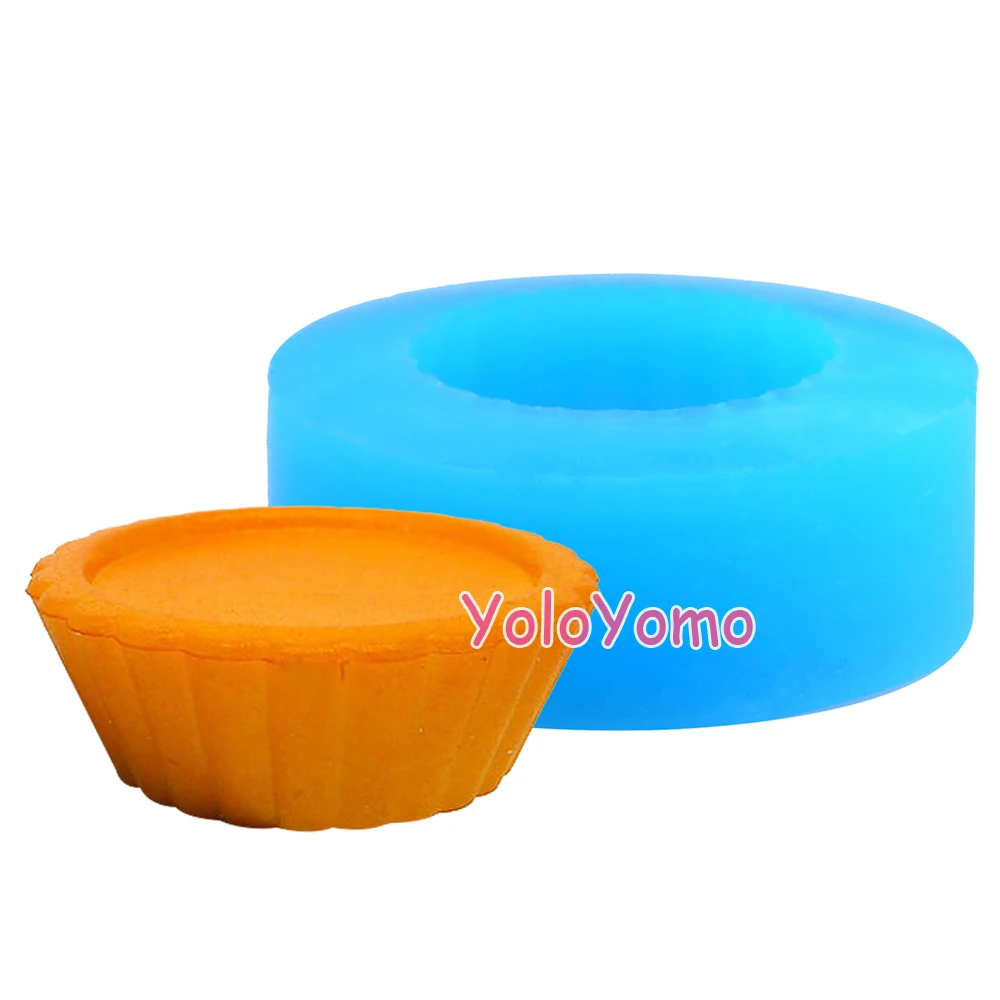 G251YL кекс торт Tart Нижняя силиконовая форма 48 мм формы для выпечки Fimo Полимерная