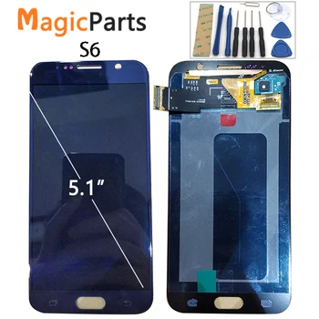 

Super AMOLED LCDS For Samsung GALAXY S6 G920 G920F LCD Display Touch Screen Digitizer Assembly+Tools+Tape