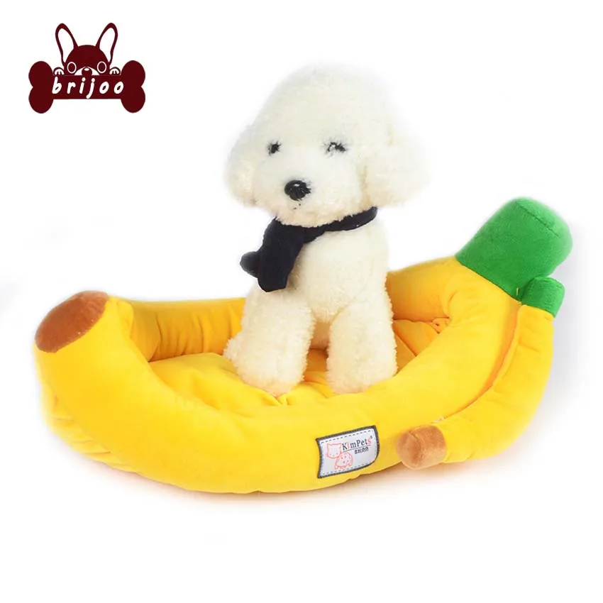 Brijoo Pet Beds Nest Warm Thicken Winter Dog Beds Portable Dog Mats Sofa Small Pets Beds Coral Velvet Dogs Cats House Winter