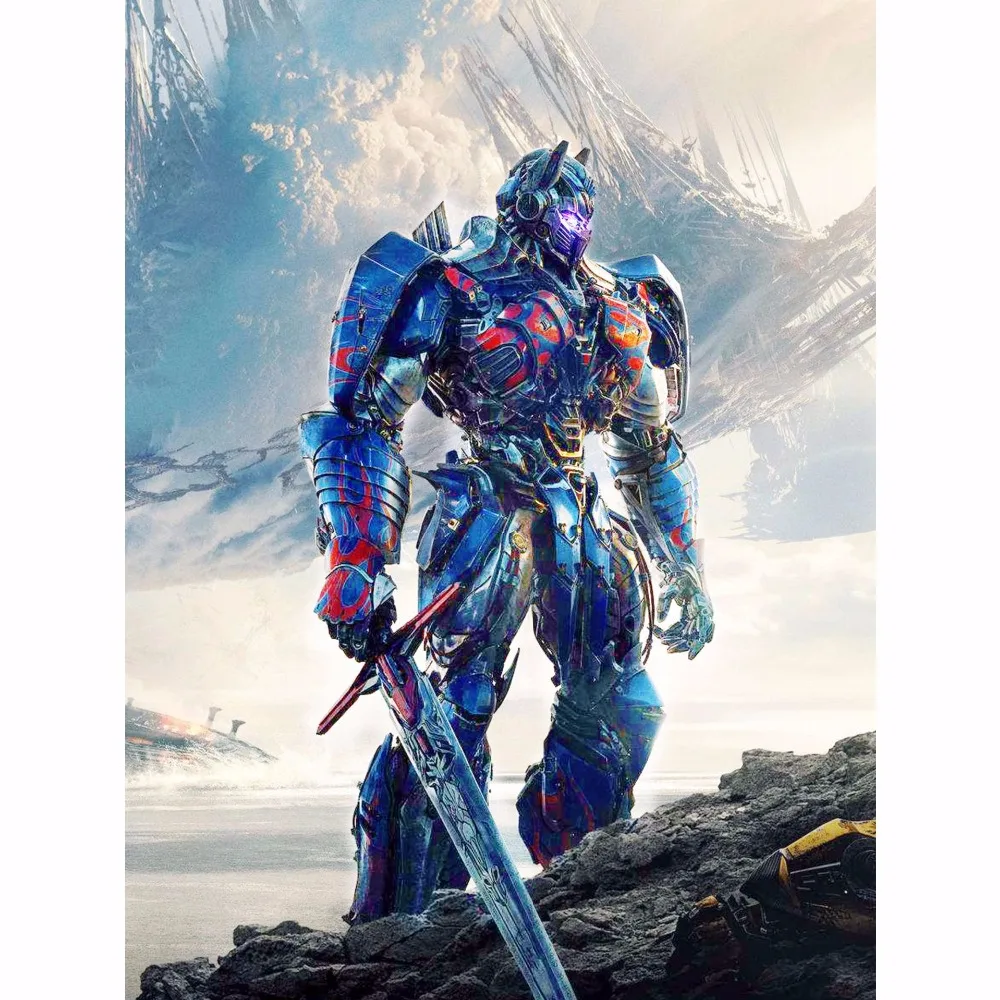 

oneroom SHANSHIYOUPIN 5D DIY Diamond Painting Optimus Prime Cross Stitch Home Decor Full Round Mosaic Cartoon Diamond Embroidery