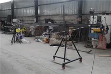 Professional DV Camera Crane Jib 3m 6m 8m square for Video Camera filming with 2 axis motorized head