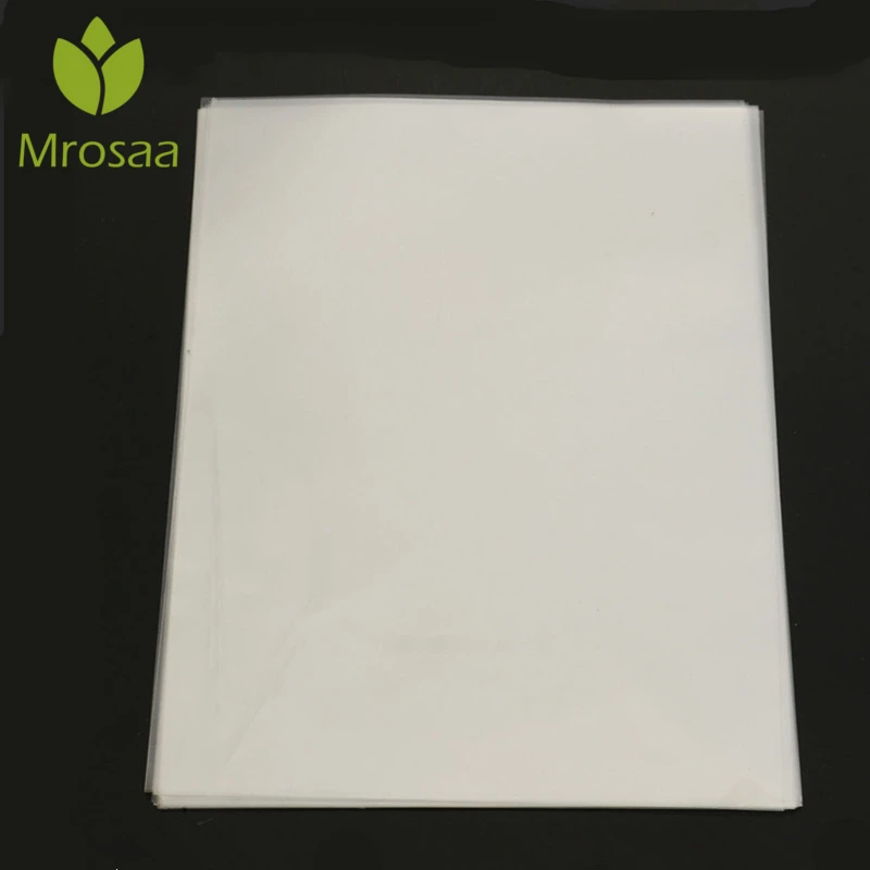 Новинка Mrosaa 20 шт./компл. прозрачная двусторонняя клейкая лента A4 самодельная