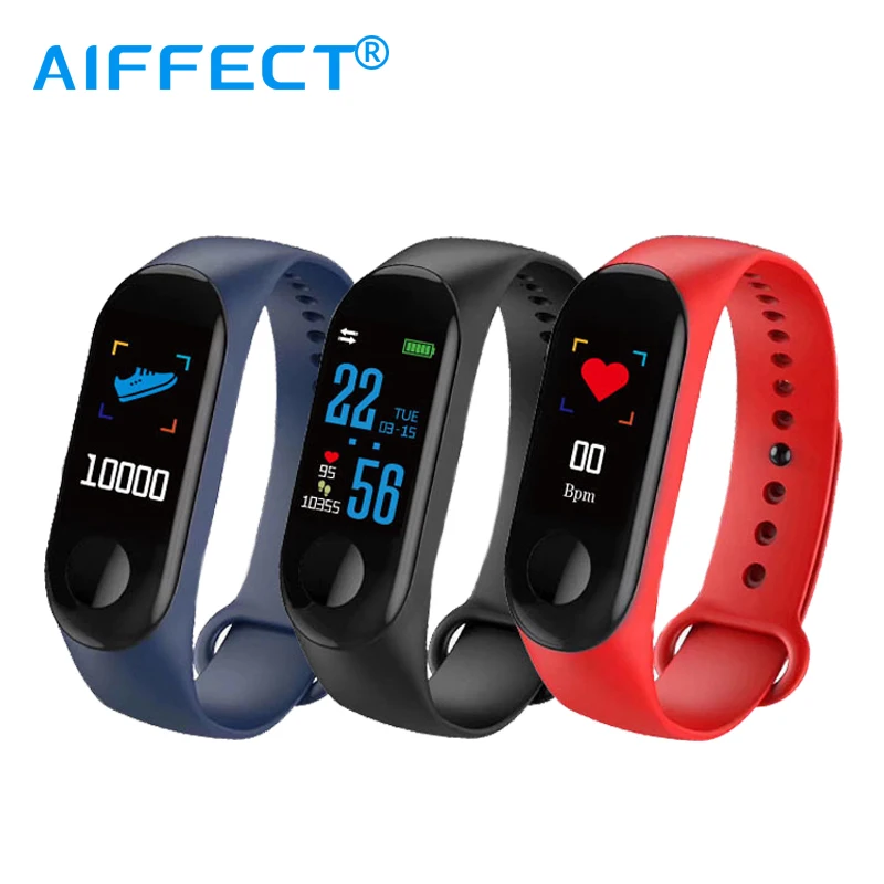 

AIFFECT Smart Watch Heart Rate Monitor Blood Pressure Fitness Tracker Smartwatch Sport Smart Clock Watch For IOS Android.