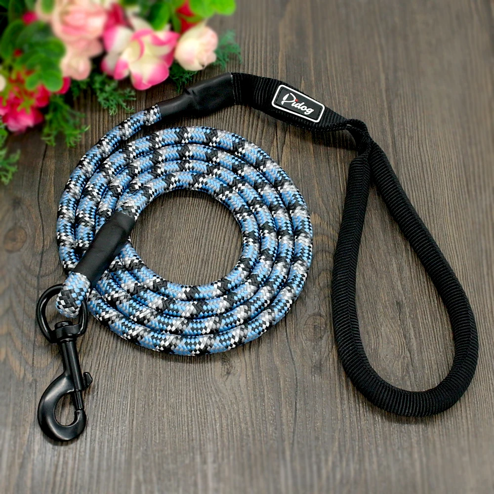 Нейлоновый Поводок для отслеживания собак Светоотражающий домашних животных