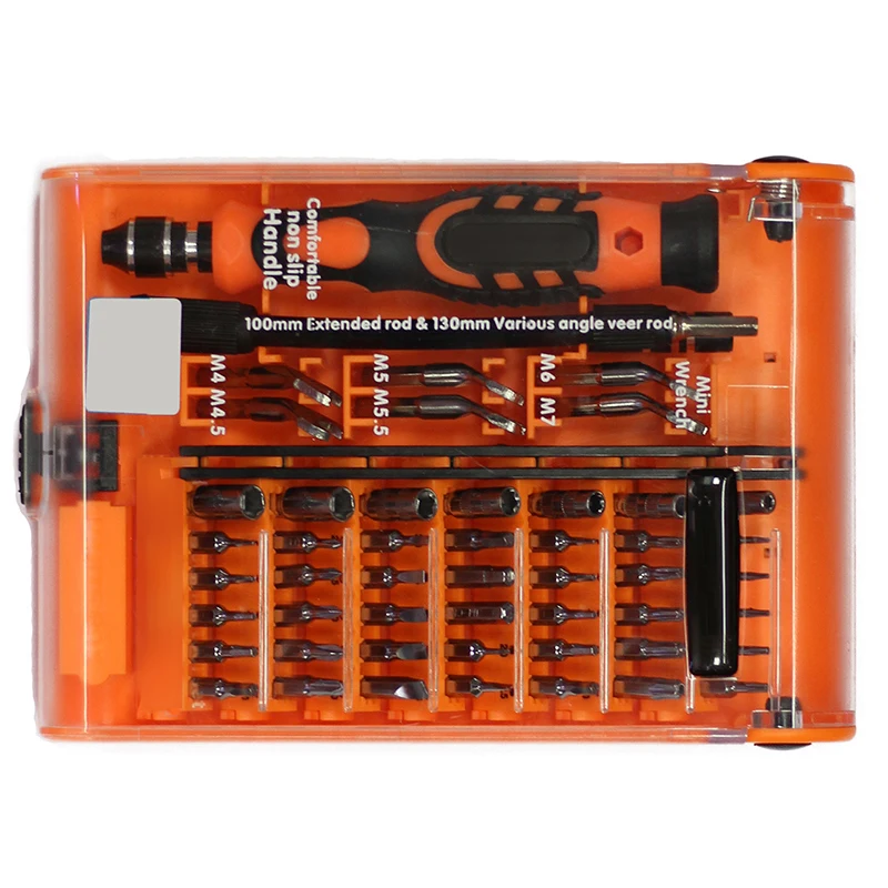 

52 in 1 Portable Hardware Hand Tools Set Precision Screwdriver Set Multifunction Tablet PC Phone Repair Tool Kit DIY Tools