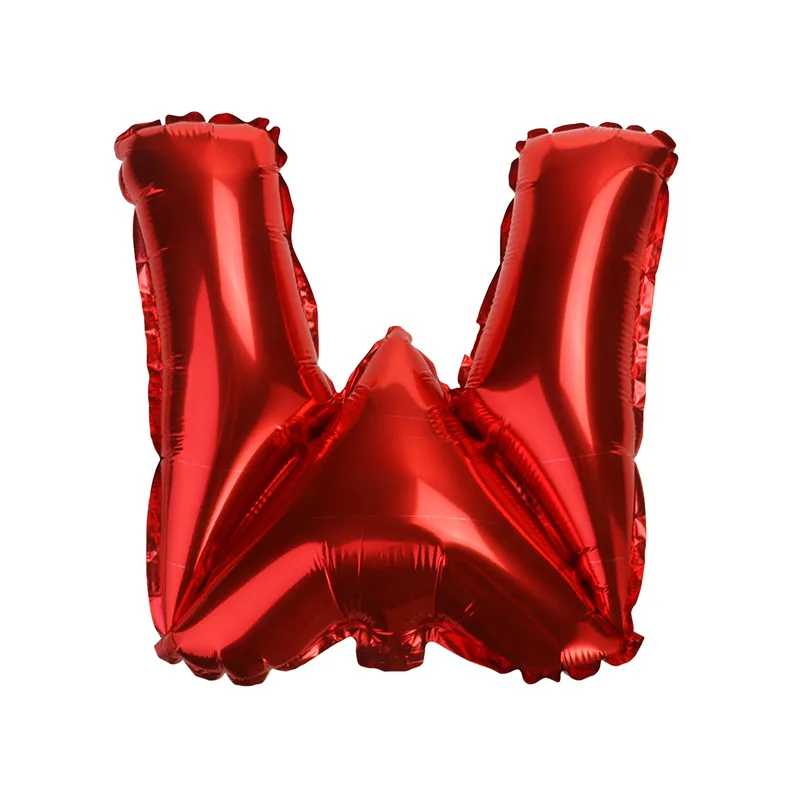 16-дюймовый шпилька письмо A-Z в форме Алюминий Фольга воздушные шары в виде алфавита для Рождество Свадьба День Рождения вечерние украшения