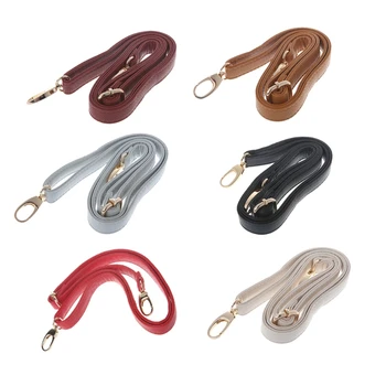 

Handbag Shoulder Strap DIY Cross Body Adjustable Faux Leather Handle Replacement
