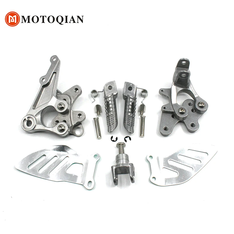 

For Suzuki GSXR1000 GSXR 1000 2009 2010 09 10 Motorcycle Front Passenger Foot Peg Moto Bracket Footrest Motorbike Accessories