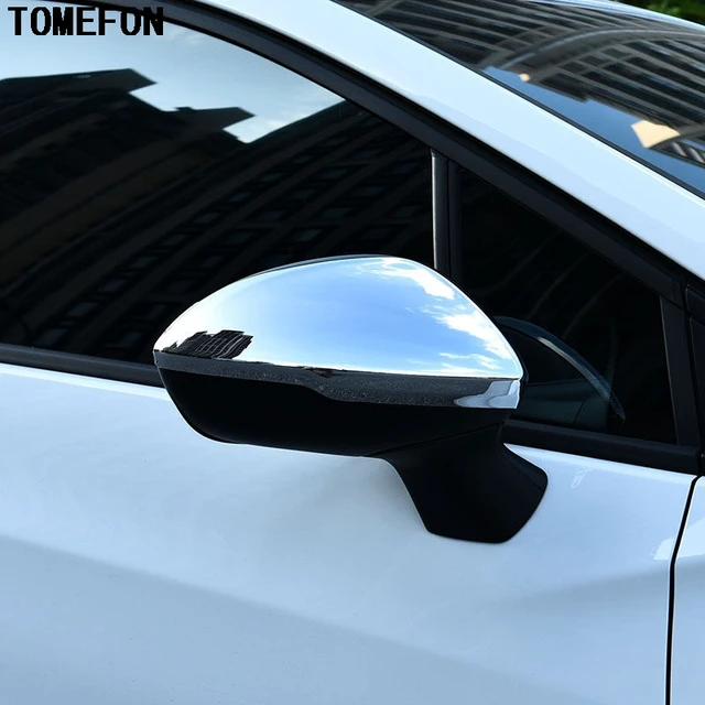 TOMEFON 2pcs For Chevrolet Cruze 2016 2017 ABS Chrome Side Mirror Rear