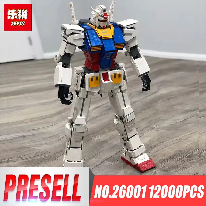 

2018 New Lepin 26001 Moc Anime Series Fictional Manned Robot Mobile Suit Building Blocks Bricks Educational Toys Kids DIY Gifts