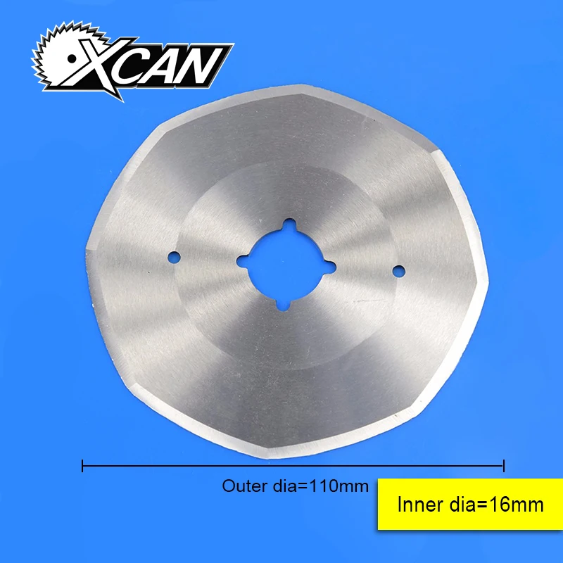 

1 Pcs Rotary Tool Circular Saw Blades Cutting Wheel Discs Mandrel For cloth cutter fabric cutting machine diameter 110mm