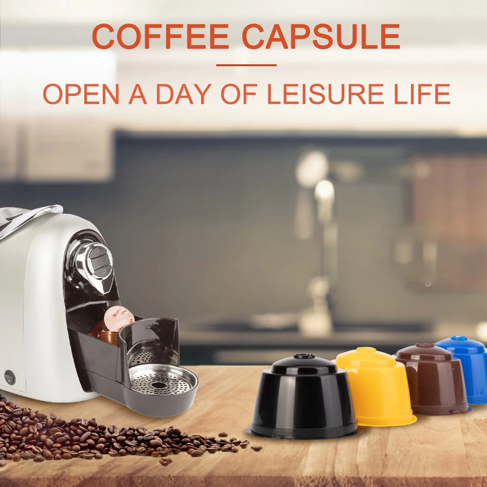 4 шт кофейные капсулы 100 раз многоразовый фильтр многоразовые кофейные капсулы совместимые кофейные капсулы для Nespresso аксессуары для кофеварки