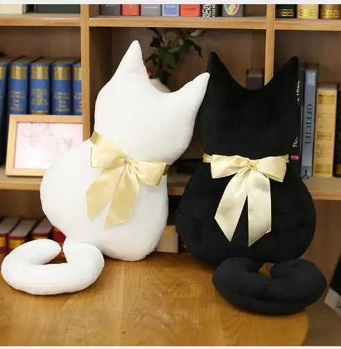 

WYZHY Back cat cat pillow black cat doll plush toy to send girls children birthday gift 100cm