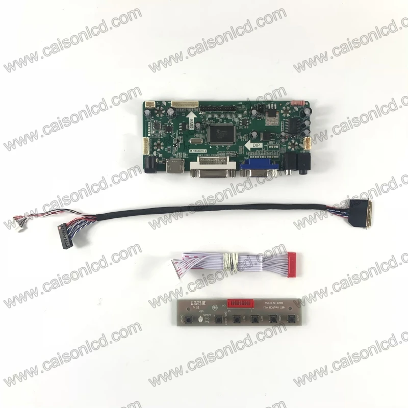 HDMI VGA DVI AUDIO LCD CONTROLLER BOARD PANEL LTN156AT05 15.6inch 1366x768 WLED