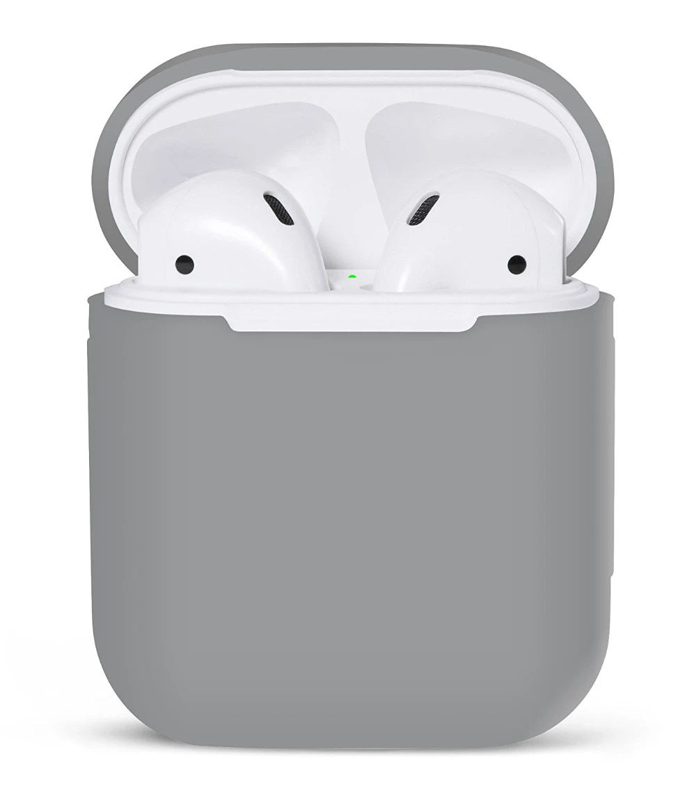 Airpodsシリコーンカバーairpodsケース保護シリコンカバーとapple Airpods充電ケース アールグレー Cover Covers Cover Skinskin Cover Aliexpress