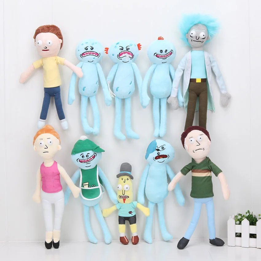 giant mr meeseeks plush