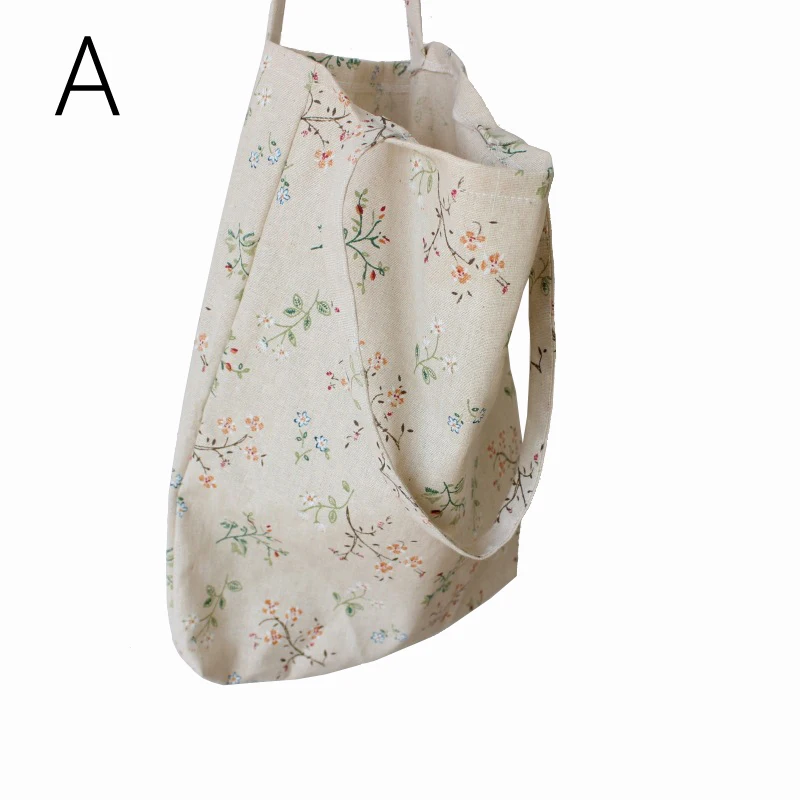 Многоразовая хозяйственная сумка эко женская сумка складная сумка для пляжа Повседневная сумка через плечо с цветочным принтом Повседневная Холщовая Сумка-тоут
