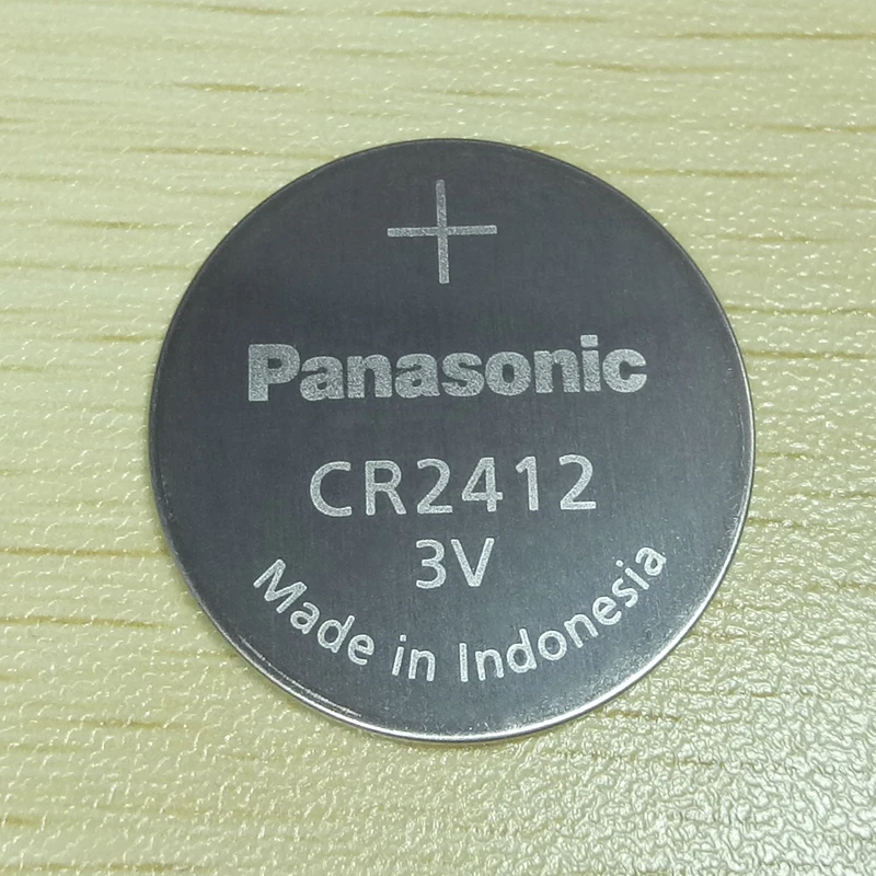 Panasonic CR2412 CR 2412 3V литиевая монетная батарея часы брелоки аккумуляторы для часов