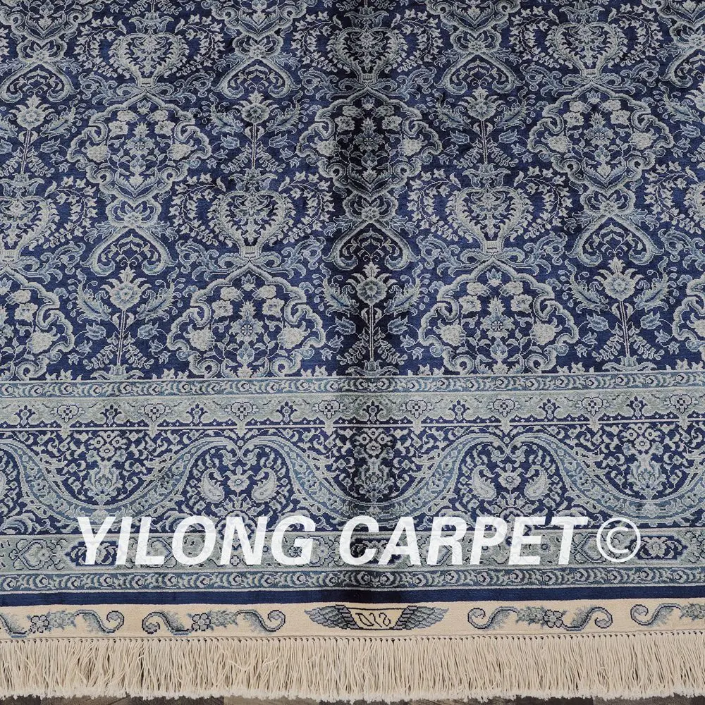Yilong 5,5x8 ручной работы ковры персидские шелковые Гостиная Традиционный Ковер(ZQG069A5.5x8