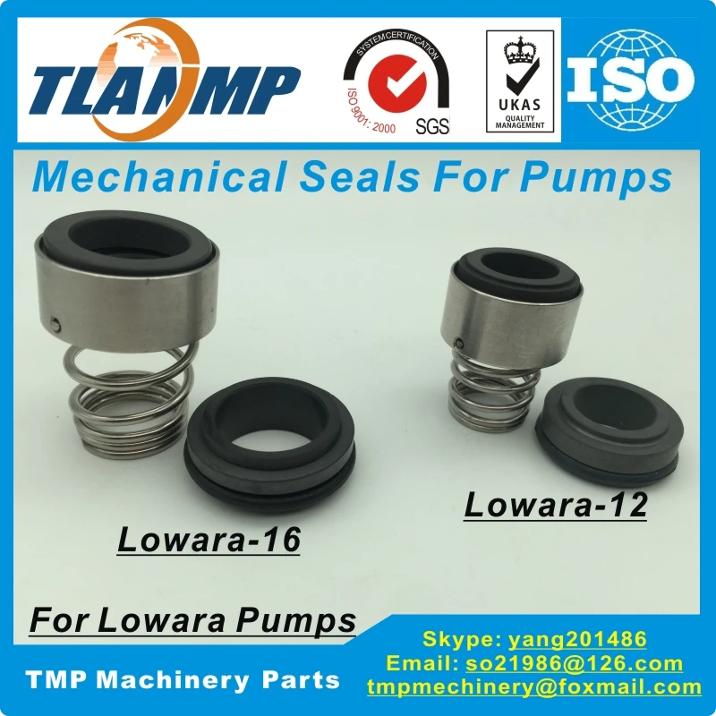 LWL-12 ( Rote-n-5-12 ), LWL-16 ( Rote-n-5-16 ), LWL-22 Rote-n-5-22 ) Mechanical Seals for LO-WA-RA SHS Pumps