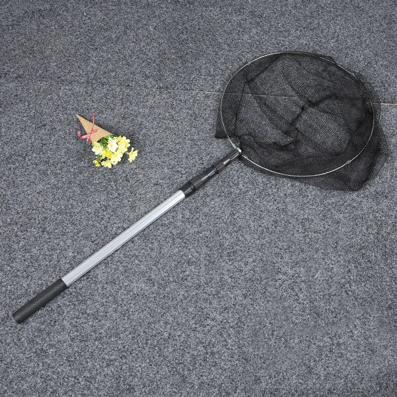 

150cm Fishing Landing Net Fish Cast Carp with Extending Folding Aluminum Telescoping Pole Fishing Tackle