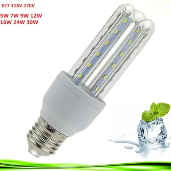 

1X Led Corn Bulb E27 12W 30W Energy Saving LED E27 E14 bulb Lamp Spot Light 220V/110V warm/white Lampada Home Lights Bombillas