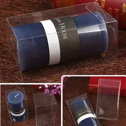 200 шт. 5x9x11 ювелирных изделий Подарочная коробка ясно коробки прозрачная пластиковая коробка для хранения ПВХ коробки Дисплей ПВХ буксовый
