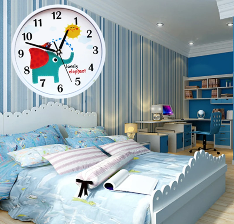 mirror wall clock big clock wall (15)