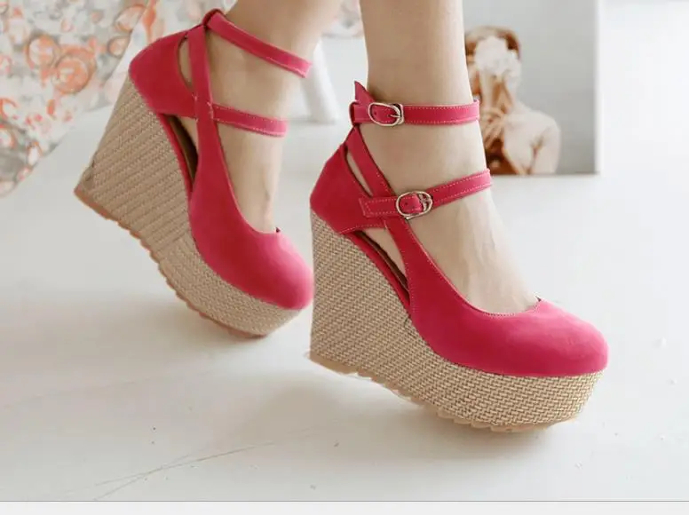 

2018 explosion models women's shoes suede thick heels