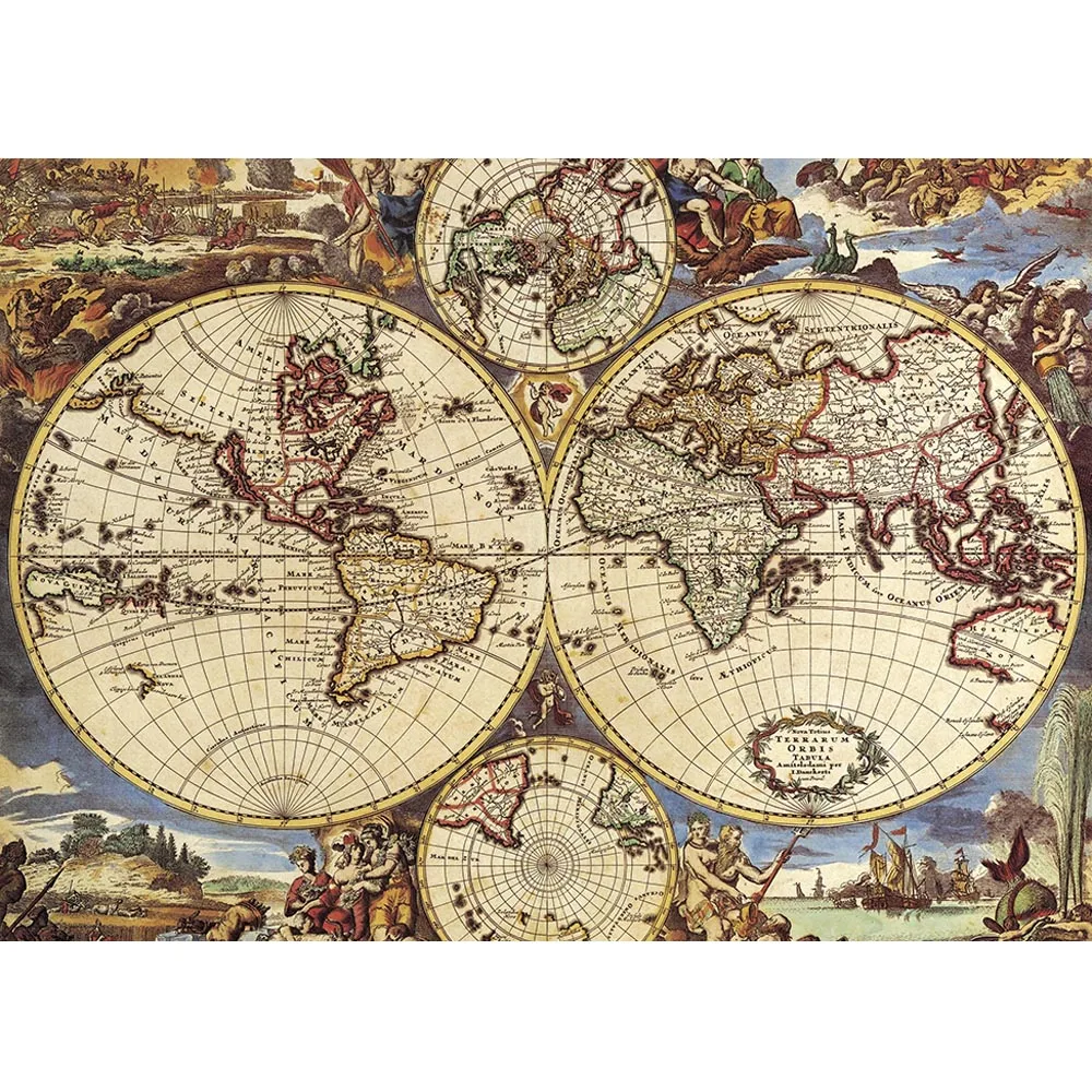 

1000 Pieces Jigsaw Puzzles Painting DIY Creativity Imagine Art Toys Set Gifts Kids Adults Develop Patience Focus Reduce Pressure