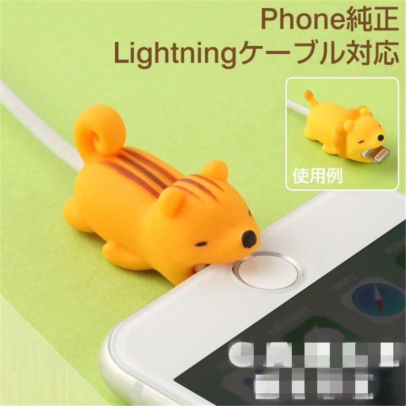 

Funny Charging Cable Phone Bite Accessory Protects Chompers Animal Doll Model Gag Toys Bite USB Cable Gadget Dropshipping BH02