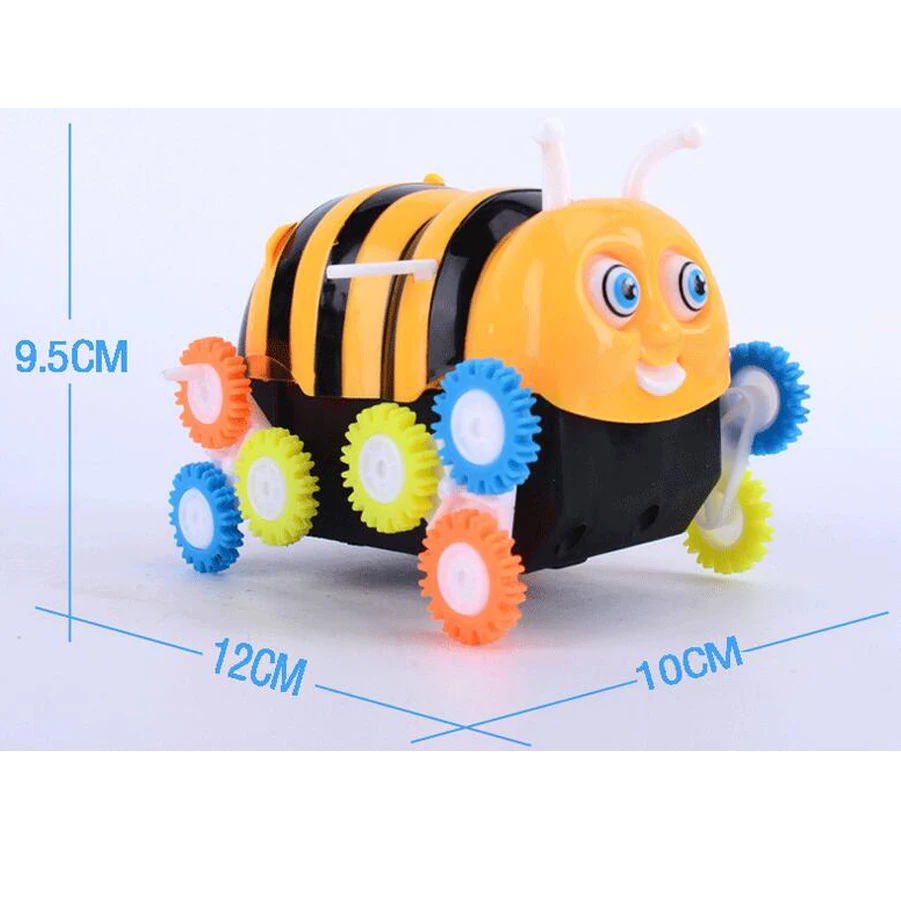 

Tipping Bucket Small Bee Toy Electric Car Bee Car Hands-On Brain, Interest Training, Emotion, Interactive Toys