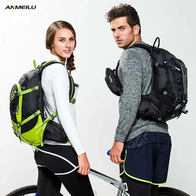 ANMEILU 2L Water Bladder Bag 20L Camping Hydration Backpack Waterproof Outdoor Sport Hiking Climbing Cycling Backpack Travel Bag