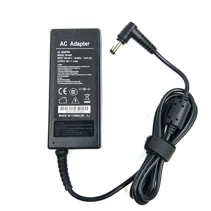 19 V 3.42A 5 5*2 5mm 5525 EU US UK AU штекер универсальный блок питания ac dc адаптер