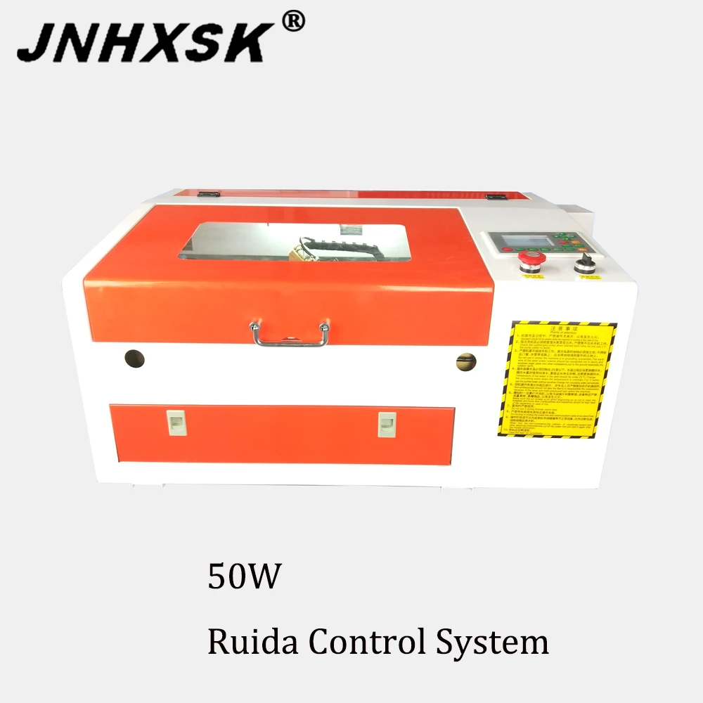 

50W laser engraver mini 4030 wood acrylic leather laser engraving and cutting machine 3040 with ruida 6442s controller