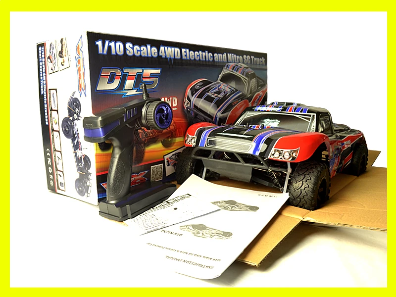 Пульт дистанционного управления rc игрушки nitro 1/10 VRX Racing DT5 N2 RH1009 1/10 Шкала nitro SC грузовик две скорости 4WD с 18 двигателя rc грузовик