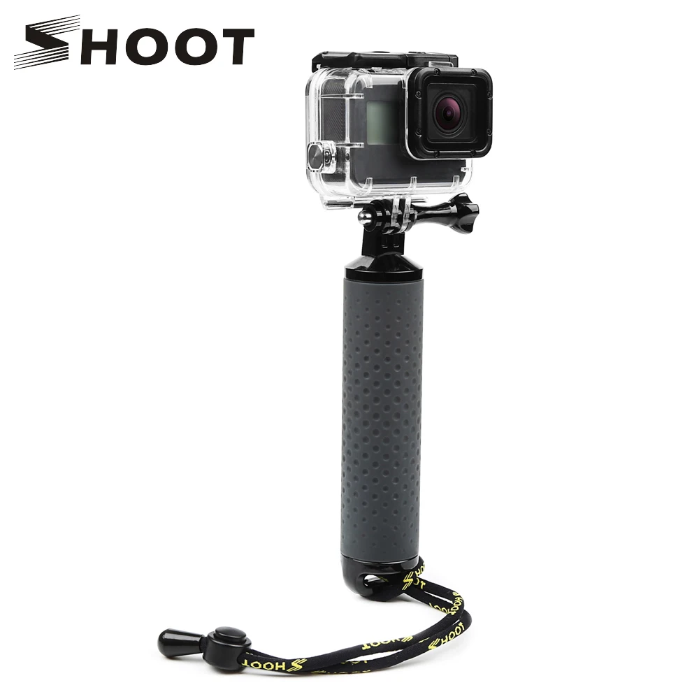 اطلاق النار للماء العائمة قبضة اليد التزلج Floaty بوبر ل GoPro بطل 7 6 5 Sjcam Sj4000 يي لايت 4 K عمل ملحقات الكاميرا