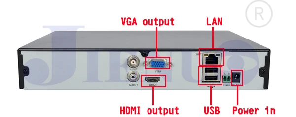  4CH JIENU Cctv 960p 1080p NVR for Ip Camera Recorder Support Onvif 2.0 Vga Hdmi P2p Network Video - 1880406307