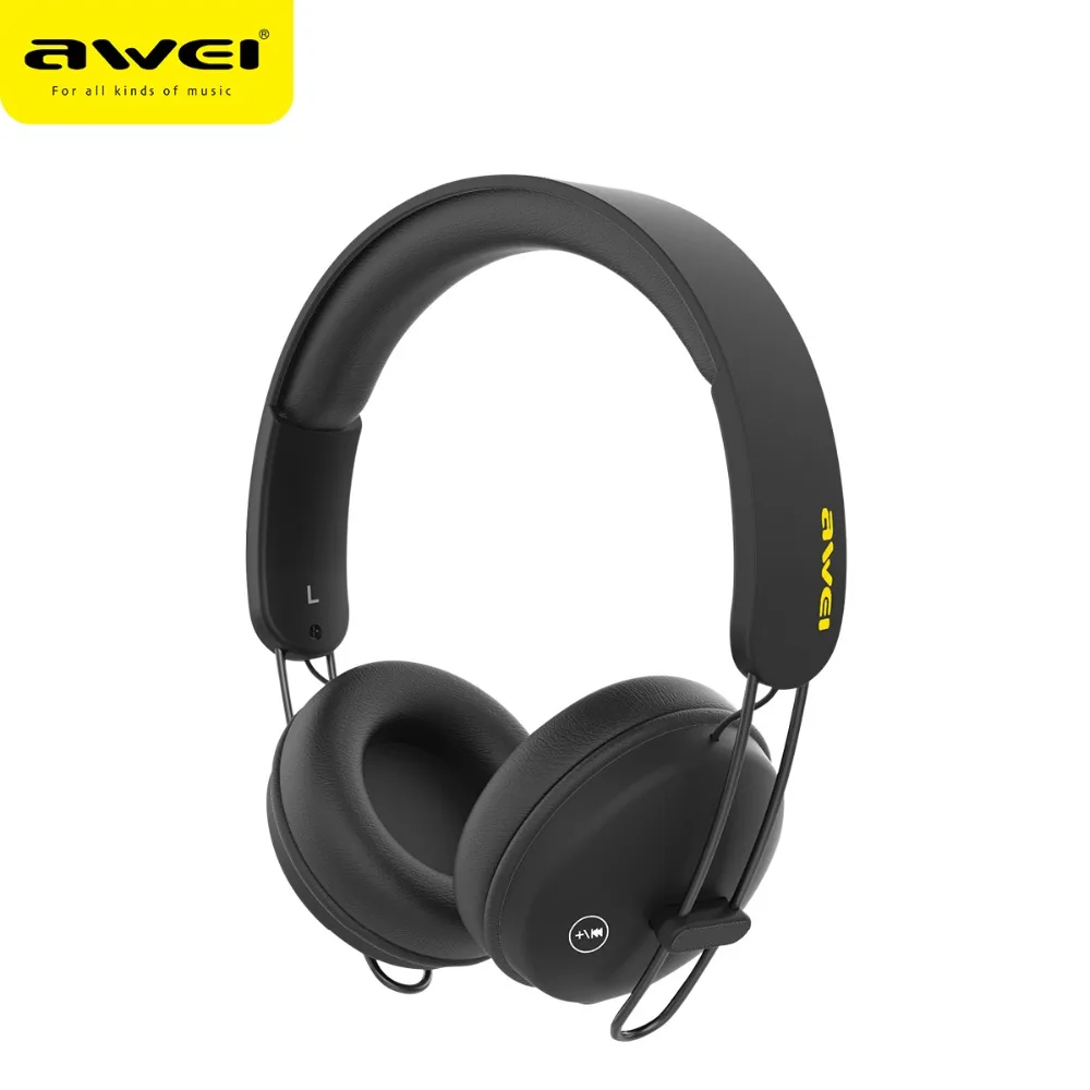 

Awei Bluetooth Headset Wireless Headset Microphone Headset Sports For iOS Android Stereo Double Channel A800BL