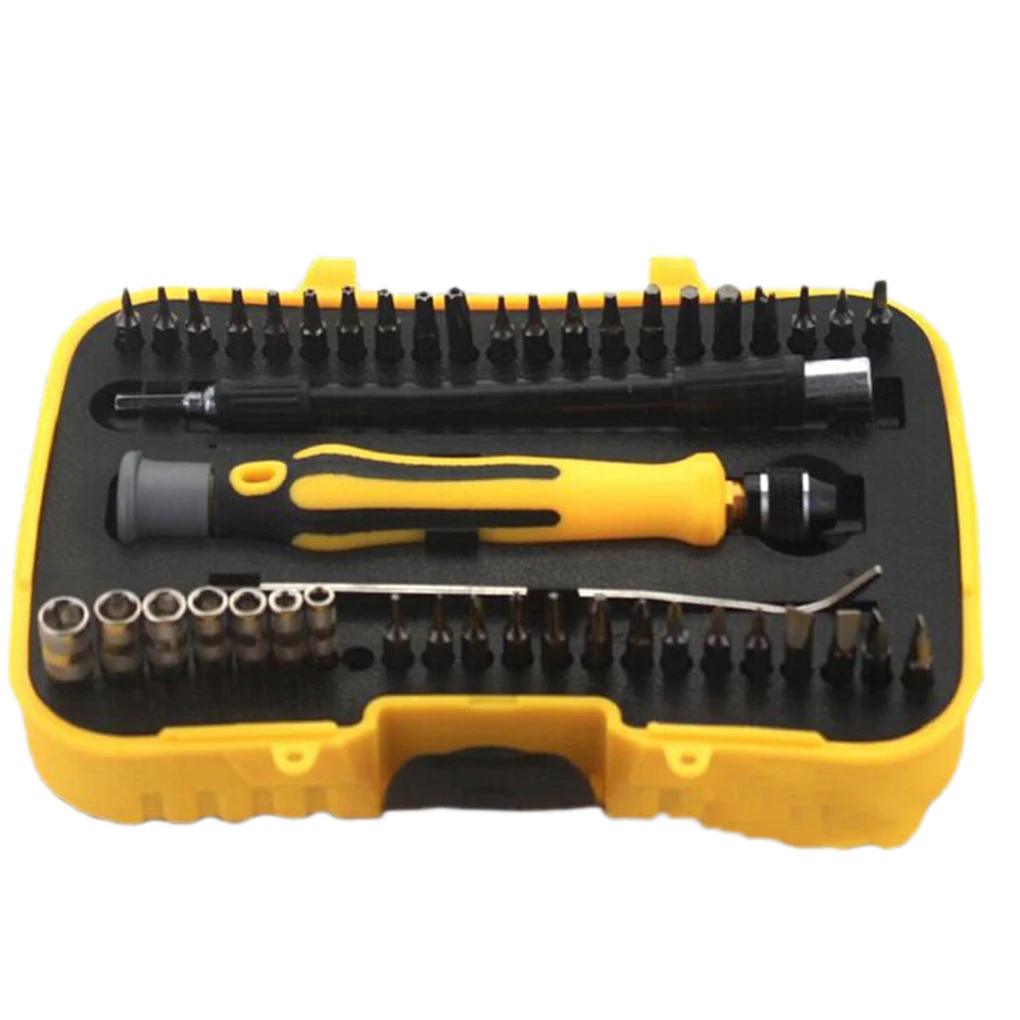 

45 IN 1 Repair Tool Kit Rotatable Magnetic Precision Small Screwdriver Set Cell Phone Laptop Repairing Screw Driver